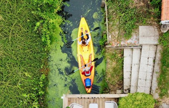 Canoë-kayak gratuit à disposition !