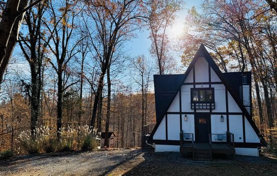 Fall sunrise at the cabin.