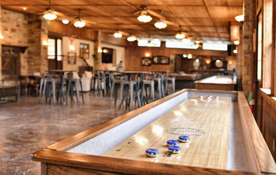 We also have multiple Shuffle Board Tables