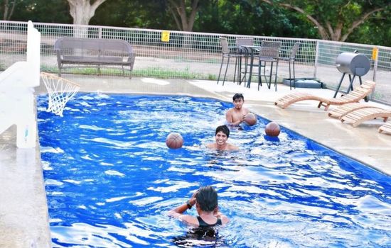 Swim in the Cibolo Creek or One of Our Three Pools!
