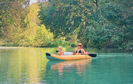 Spring and fall are excellent times to kayak.