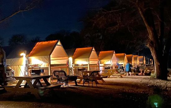 Nighttime is magical at Son's Rio Cibolo!