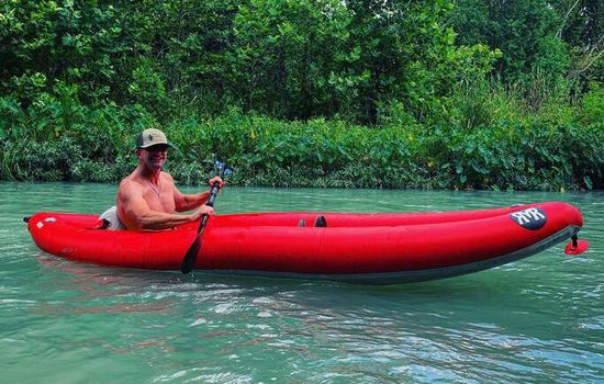 We rent single and double kayaks.