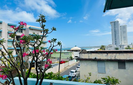 Front patio with ocean view