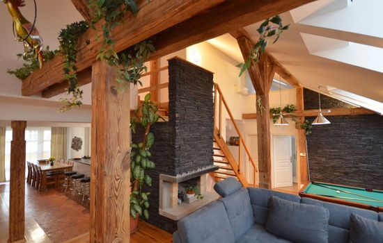 Wohnung "Attic Josefov" mit eigener Terrasse