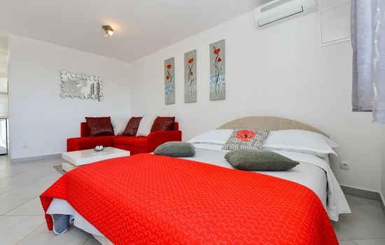 Studio-Apartment im Erdgeschoss für 2 Personen