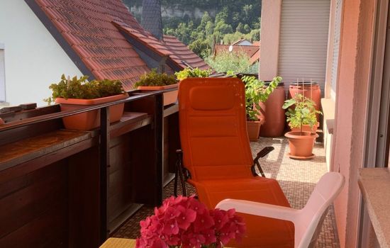 Freistehendes Ferienhaus mit Südbalkon