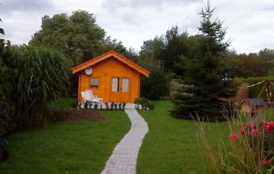 mit Blick auf das Wasser