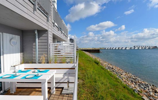 in Kappeln mit Schönem Kamin und Meerblick