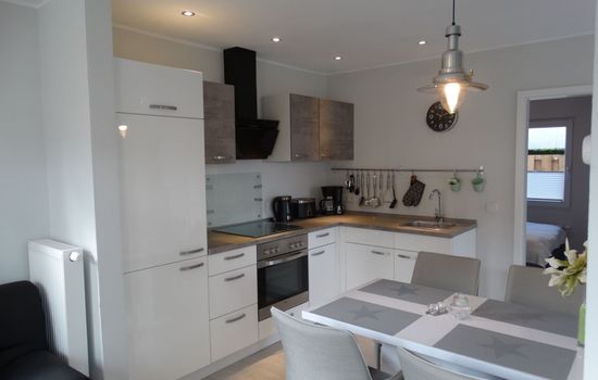 Schmuckes neuwertiges Ferienhaus  auf einer kleinen Ferieninsel