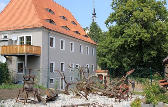 Wohnung in Maxen mit Terrasse, Garten und Grill