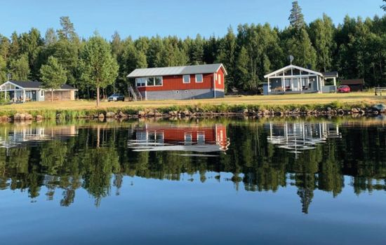 Häuser mit Seeblick Schweden - Rotes Haus