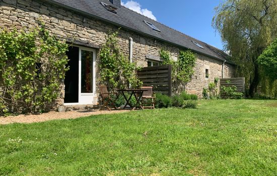 Ty Morgane-Typisch bretonisches Bauernhaus mit Pool