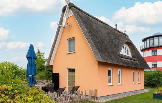 Hübsches Reetdachhaus Seestern