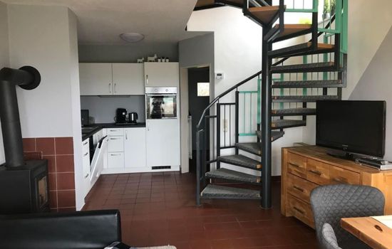 Ferienbungalow mit Blick auf das Wasser