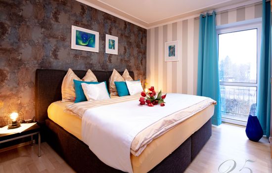 Appartement mit Balkon