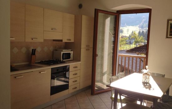 Wohnung 1 mit Bergblick