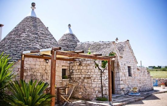 Kirschbaum Trullo, Entspannung und Essen und Wein