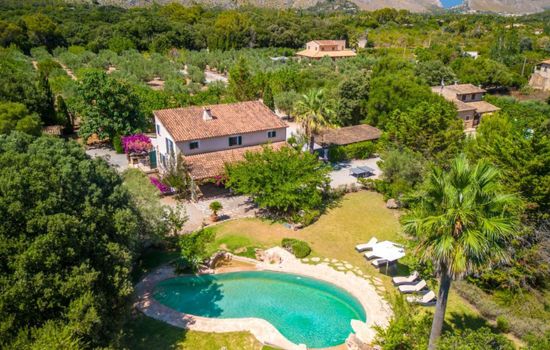 Luxuriöses Landhaus mit Pool für 12 Personen, nur 3 km von Pollensa und dem Str