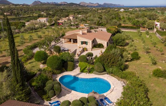 in Pollença mit Großem Pool