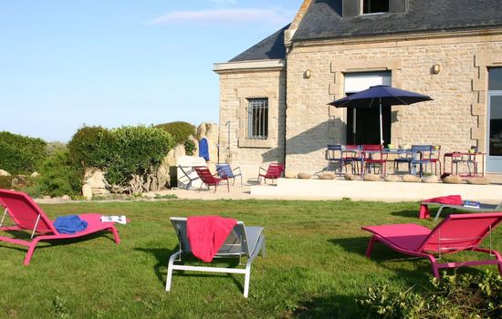Villa "Le Viben" mit Blick auf das Wasser