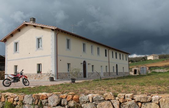 Haus in Civitella Paganico mit möbliertem Garten