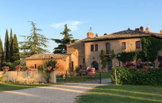 Wohnung in Chiusi mit Gemeinschaftspool, Grill und Garten