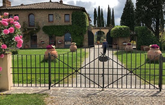 Wunderschöne Wohnung in Chiusi mit Gemeinschaftspool mit Panoramablick