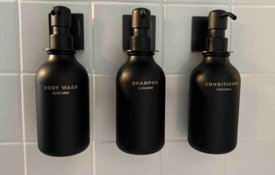 Complimentary Shampoo, Conditioner, Body Wash