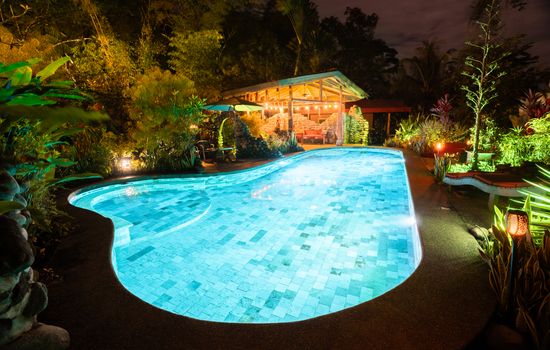 Massive Pool at our nature hotel