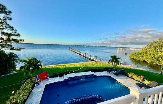 Overlooking the Manatee River