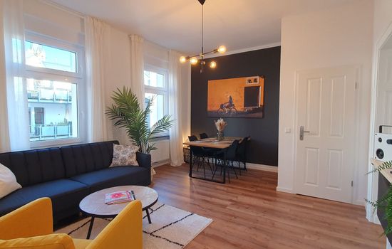 250m Rhein - ruhiges Apartement nähe Hbf -K-111-S