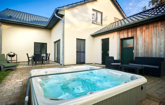 Fleesentraum Villa Silbermöwe-KaminWhirlpoolSauna