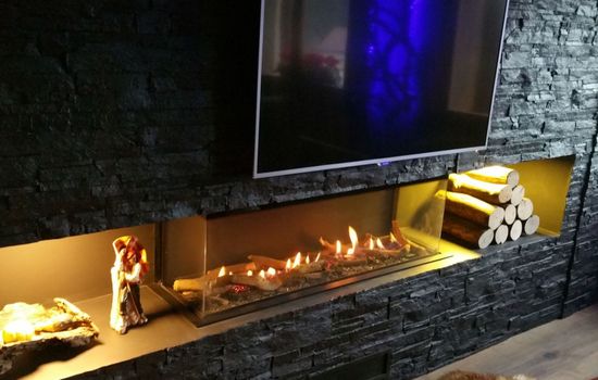 Appartement 'Borredà' mit Kaminofen