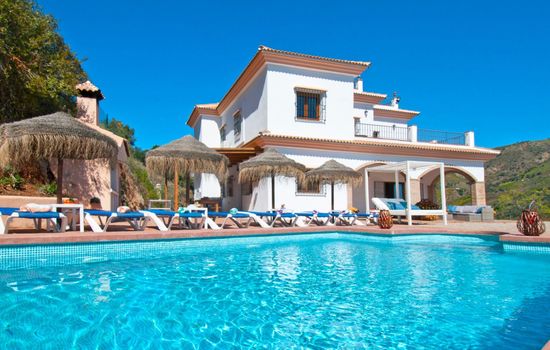 Villa Las Palomeras, Wifi, beheizter Pool, AC.