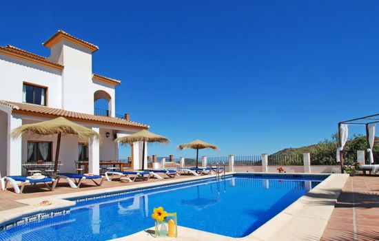 Villa José 1, beheizter Pool, Meerblick.