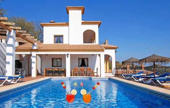 Villa José 2, beheizter Pool, Meerblick.