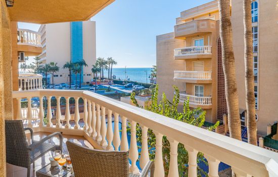 Strand, Golf, Guadalmar Málaga, in der Nähe des Flughafens