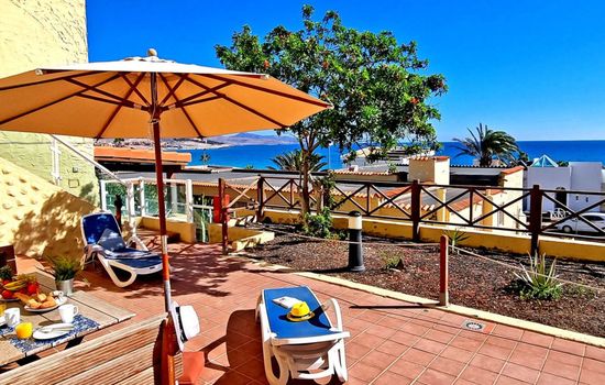 Charmantes Appartement in Costa Calma mit Terrasse und gemeinsamem Pool