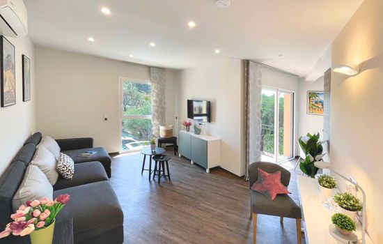 Provenzalisches Landhaus am Meer in ruhiger Lage.