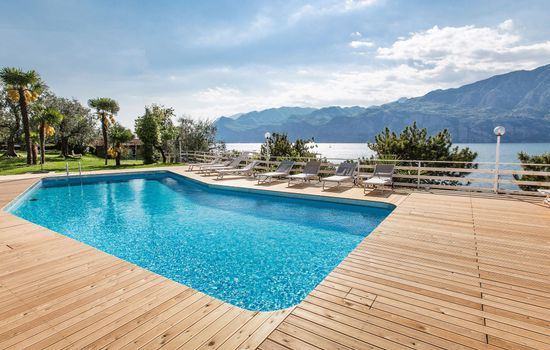 Studio mit Seeblick, BBQ und Gemeinschaftspool