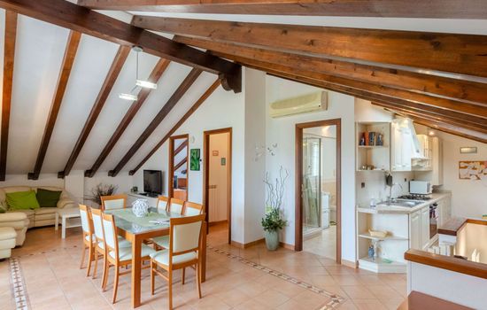 Ca du Pescou Charmantes Dachgeschoss in San Massimo