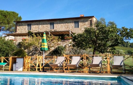 Acquapietra Villa Florenz mit Weinbergen und Pool