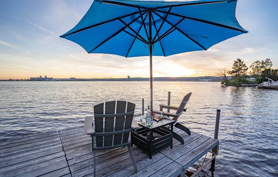 Getting ready for our spectacular sunsets!