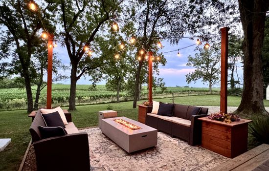 Fire table | Seating for 6