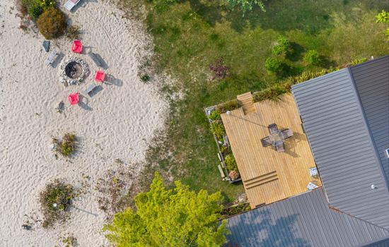 New Deck 2025 and large fire pit