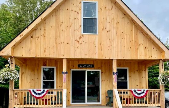 1 of 2 Ledge Brook Cabins that sleep 6 guest each!