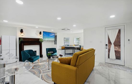 Enjoy sitting in the open floor plan living room, which is great for hosting