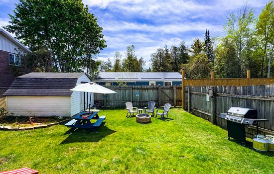 Your private outdoor escape—relax, dine, and play under the open sky.
