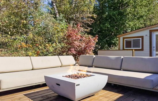 Bonfires and chilly nights – the perfect cottage combo